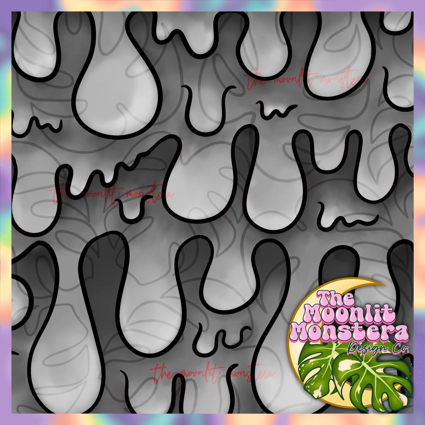 Slime Drip Seamless DIGITAL FILE ONLY