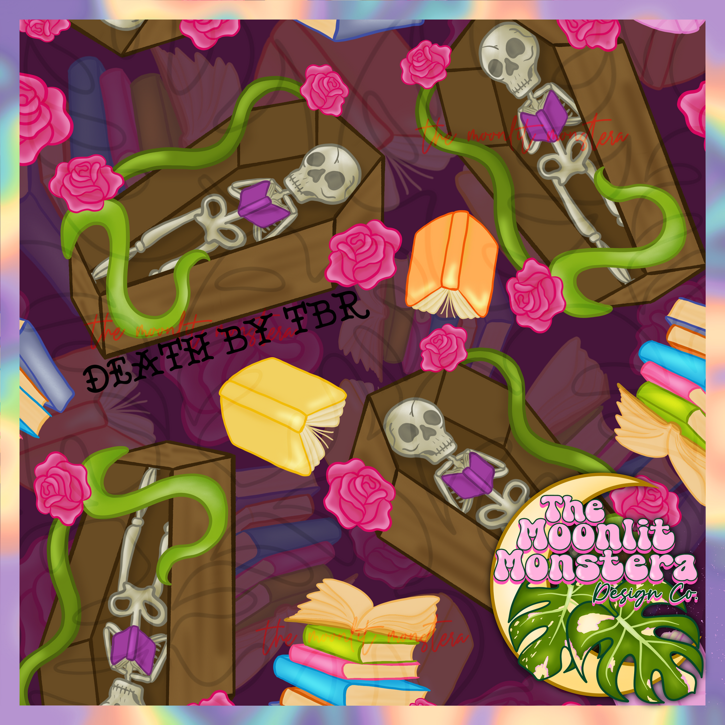 Death by TBR Seamless DIGITAL FILE ONLY