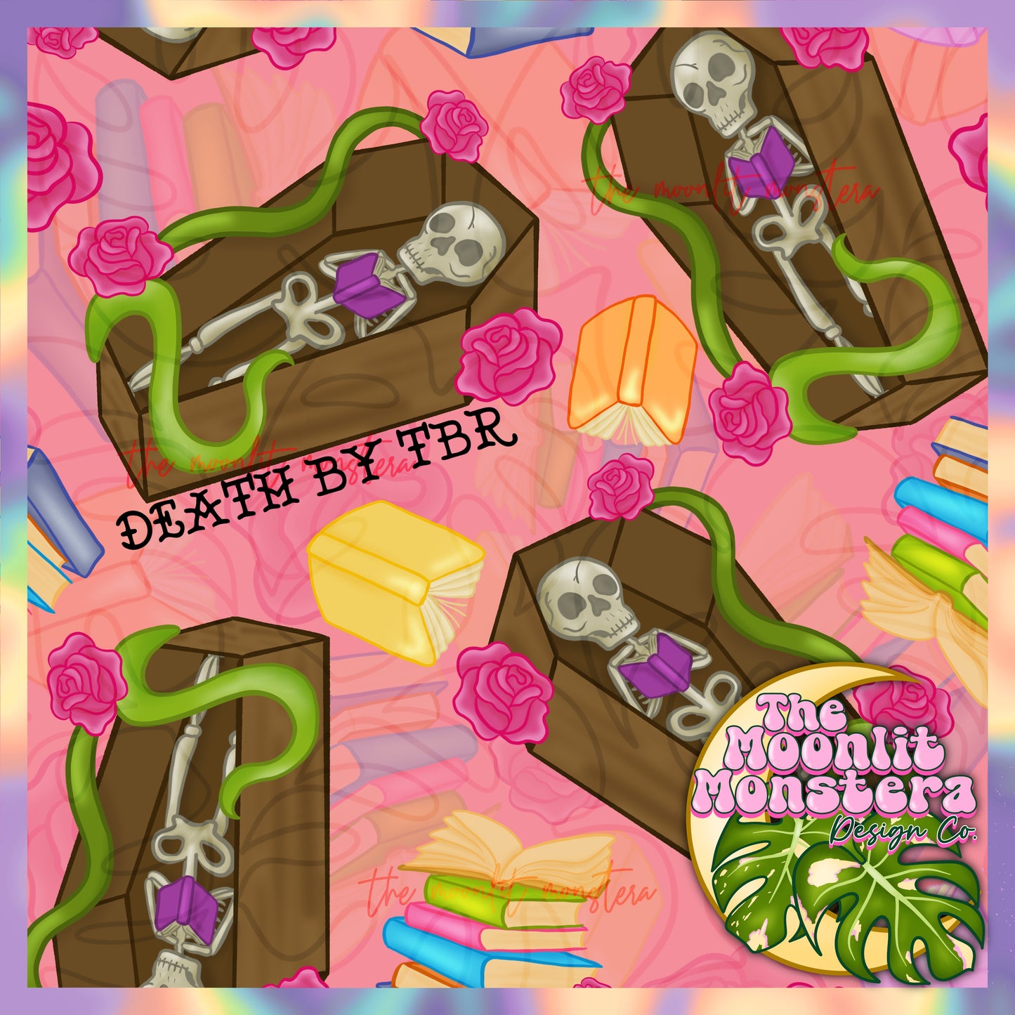 Death by TBR Seamless DIGITAL FILE ONLY