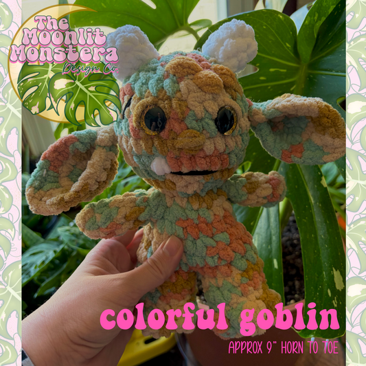 Crochet Colorful Goblin
