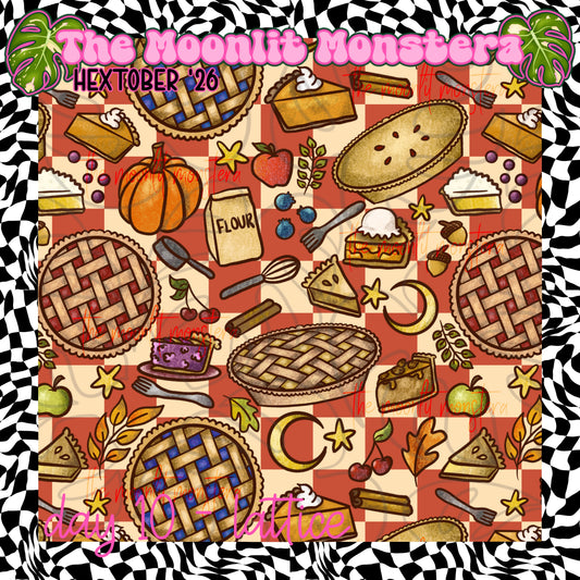 Hextober 10 - Lattice Seamless