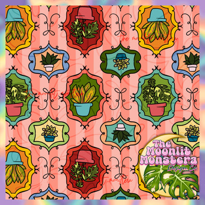 Plant Frames Seamless