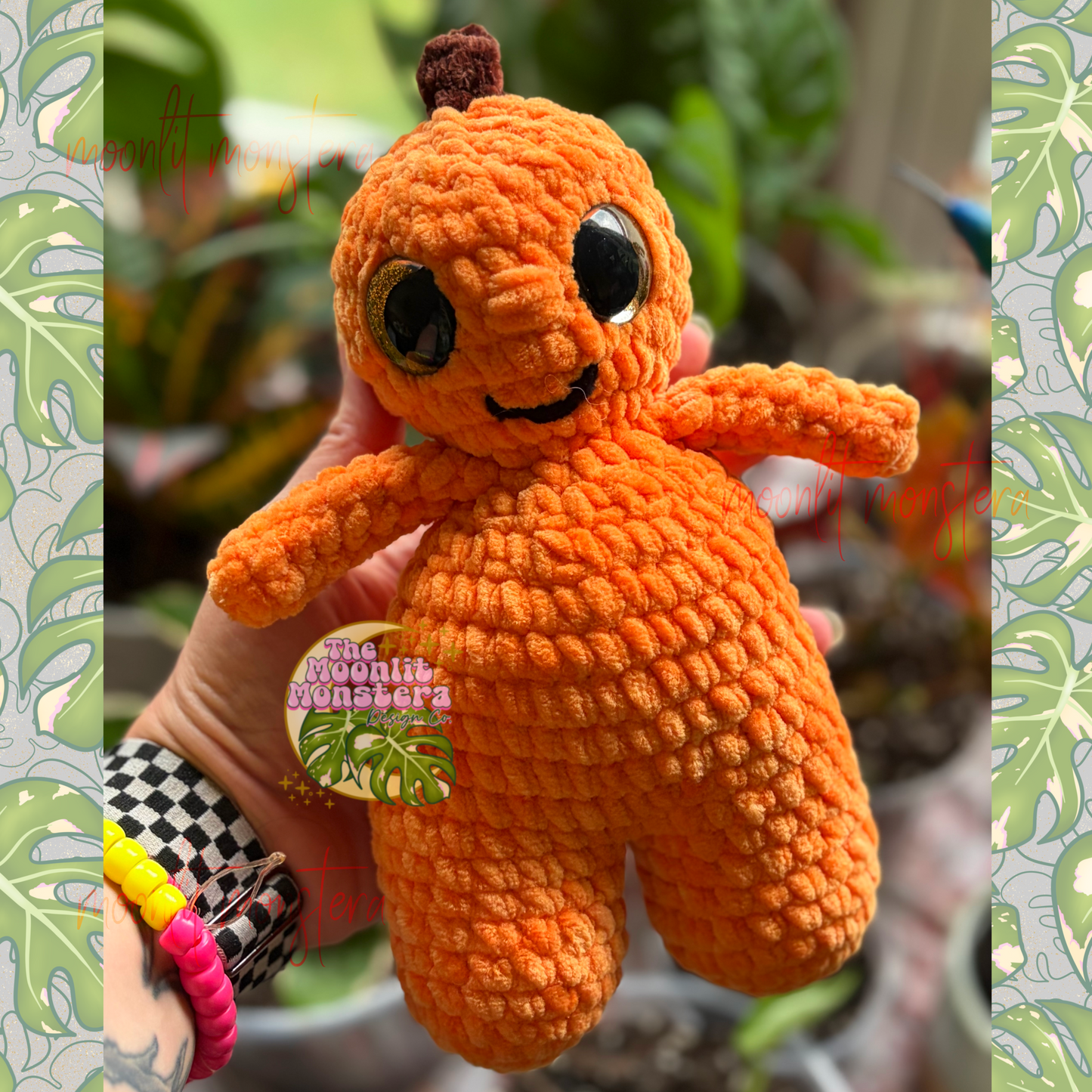 Crochet Pumpkin Head