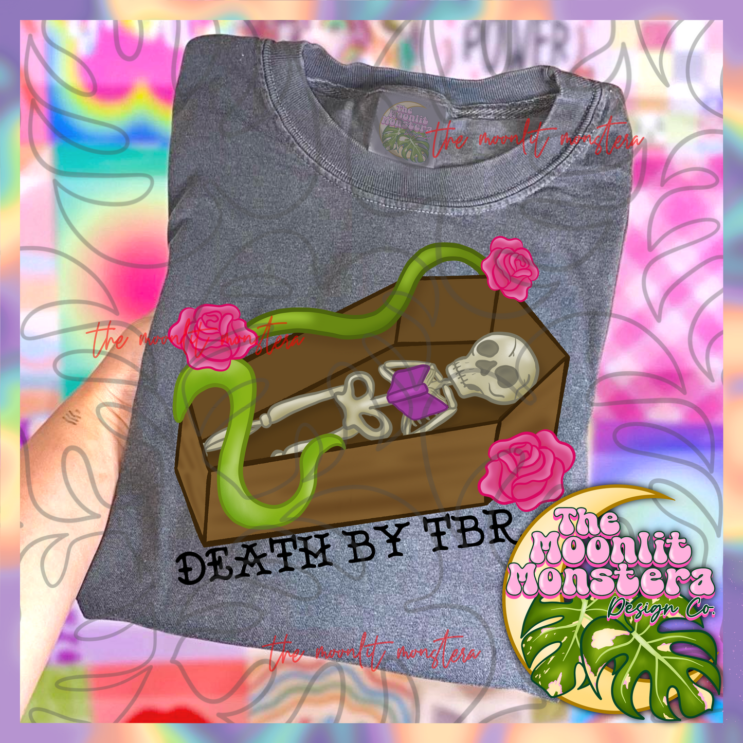 Death by TBR PNG DIGITAL FILE ONLY