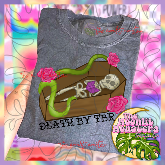 Death by TBR PNG DIGITAL FILE ONLY