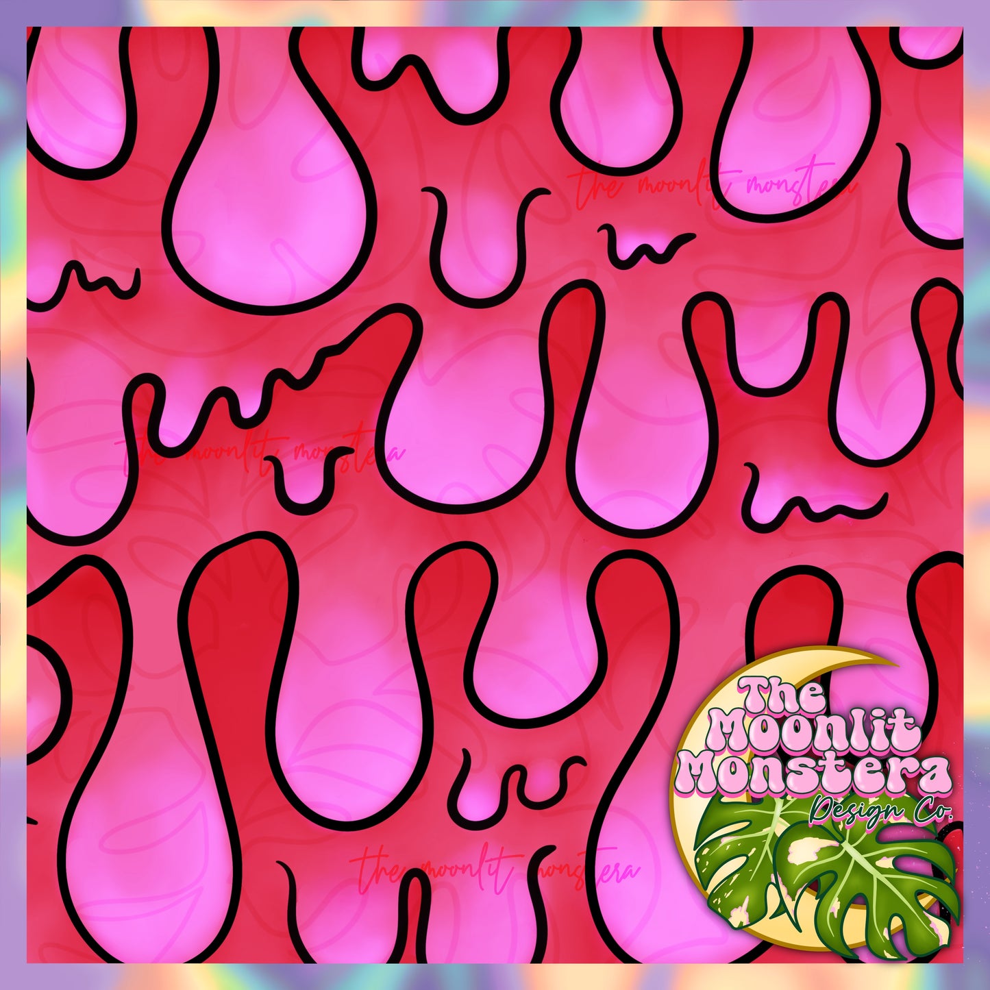 Slime Drip Seamless DIGITAL FILE ONLY