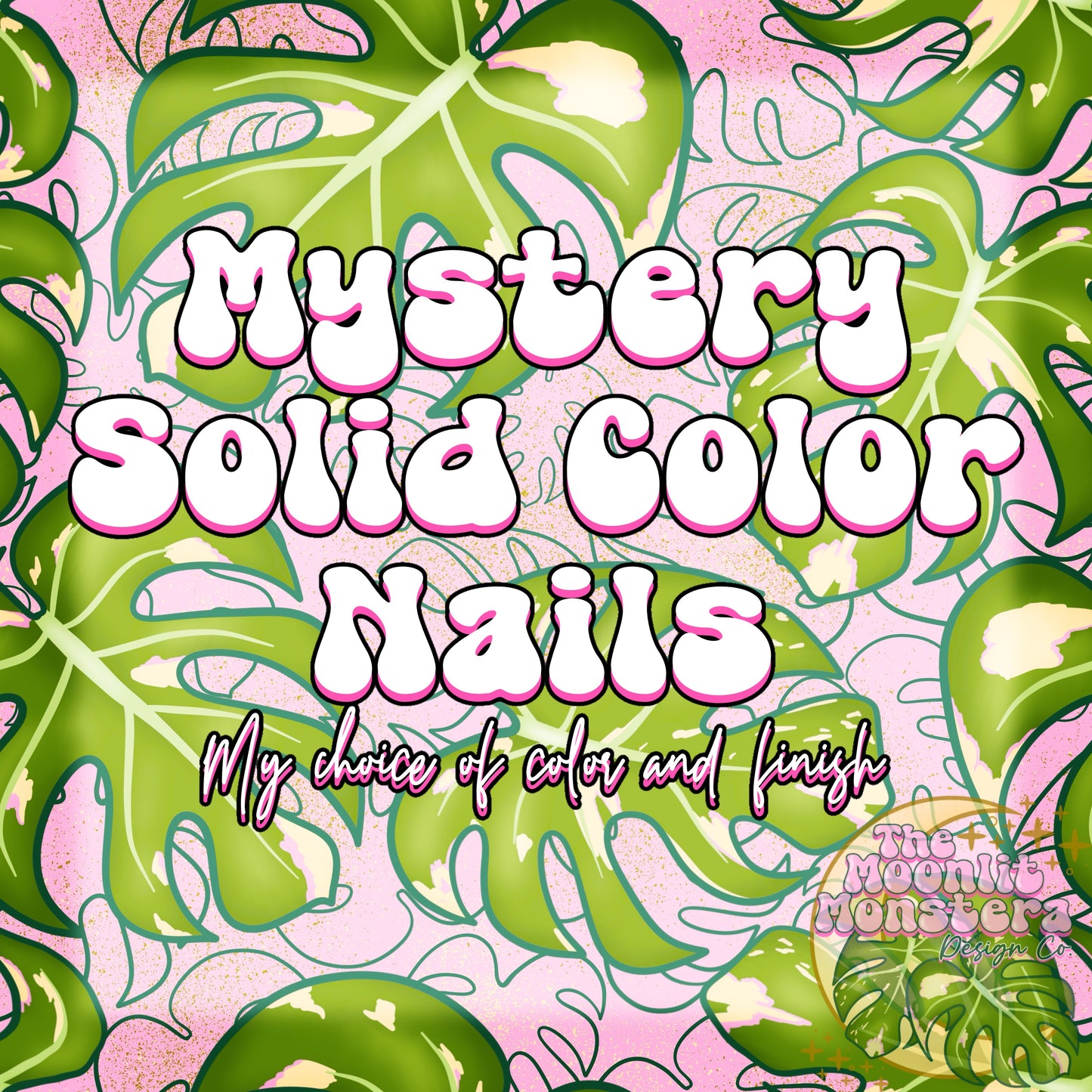 Mystery Solid Color Nail Set