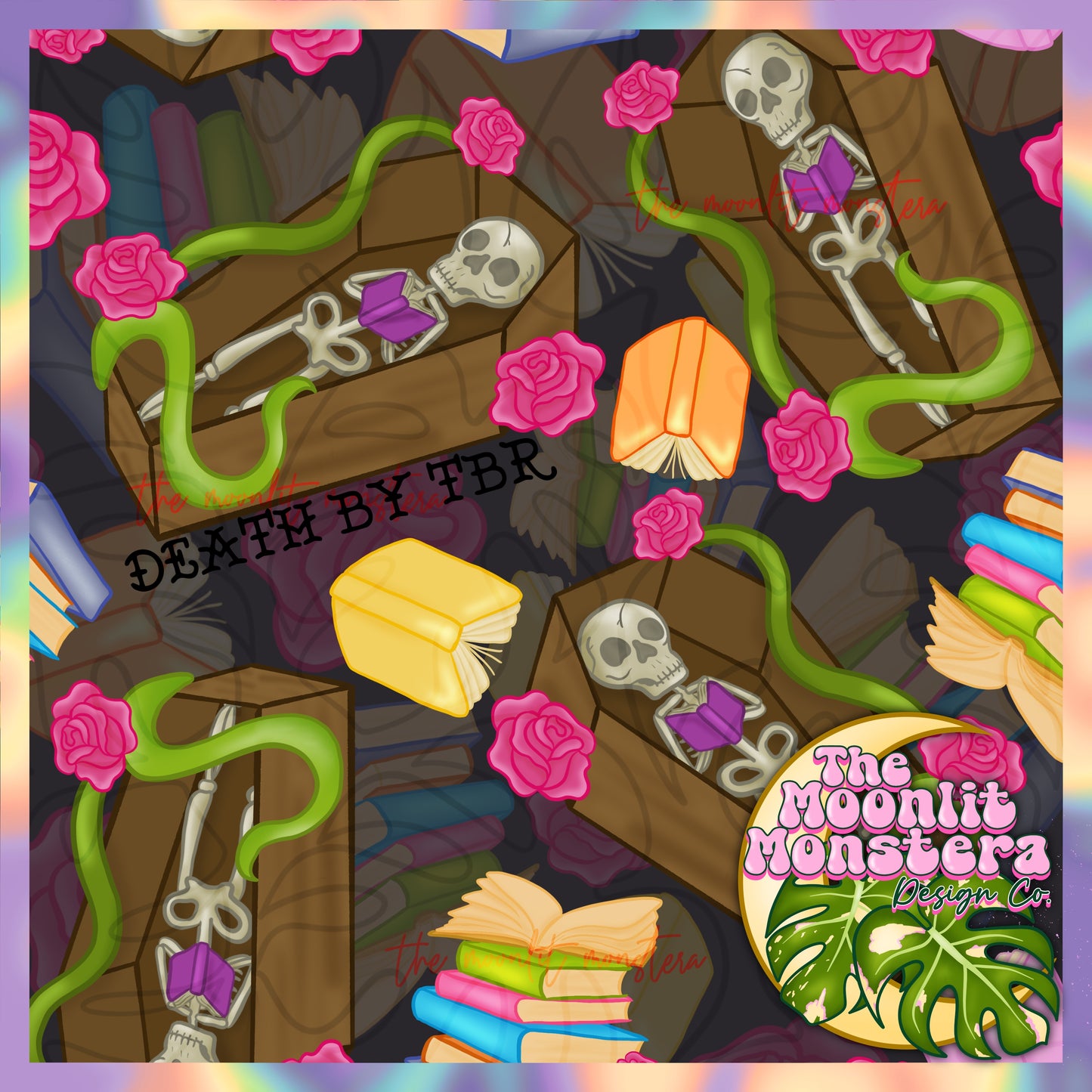 Death by TBR Seamless DIGITAL FILE ONLY