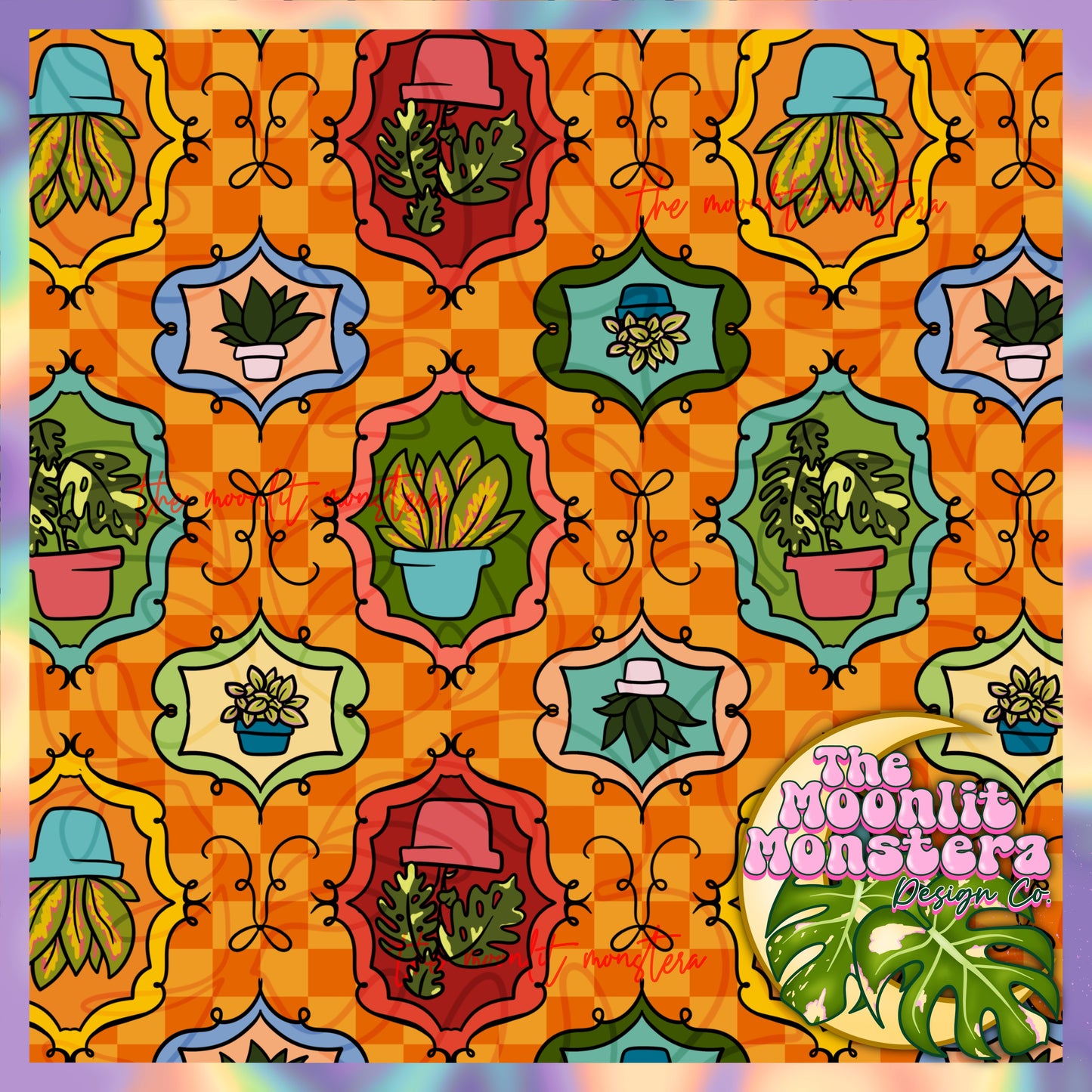 Plant Frames Seamless