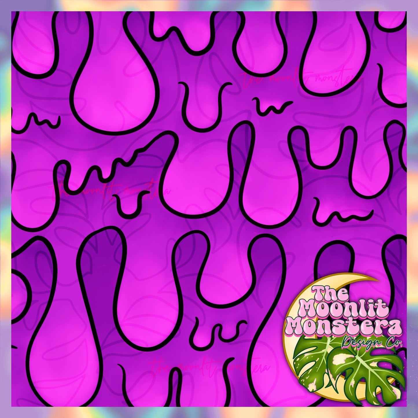 Slime Drip Seamless DIGITAL FILE ONLY