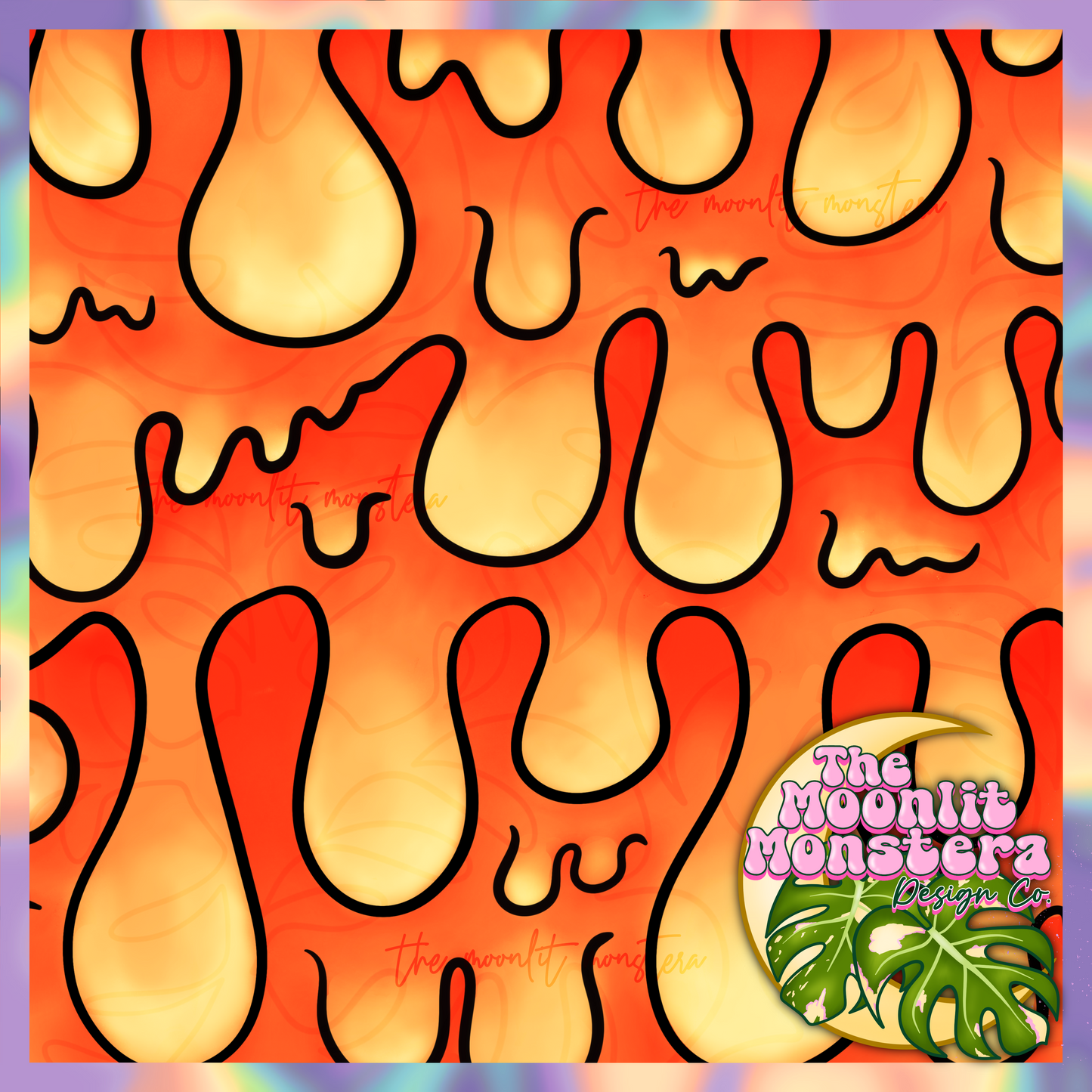 Slime Drip Seamless DIGITAL FILE ONLY