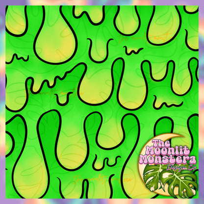 Slime Drip Seamless DIGITAL FILE ONLY
