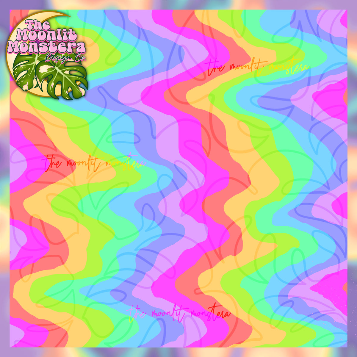 Rainbow Reading Coordinate Seamless
