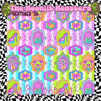 Hextober 3 - Whimsy Seamless