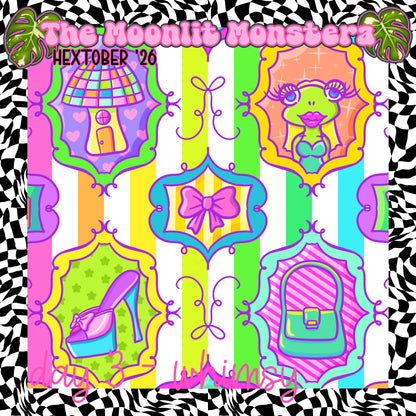 Hextober 3 - Whimsy Seamless